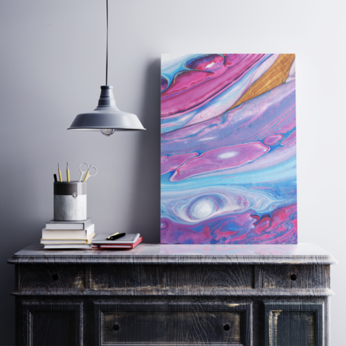 Galactic Pour Print